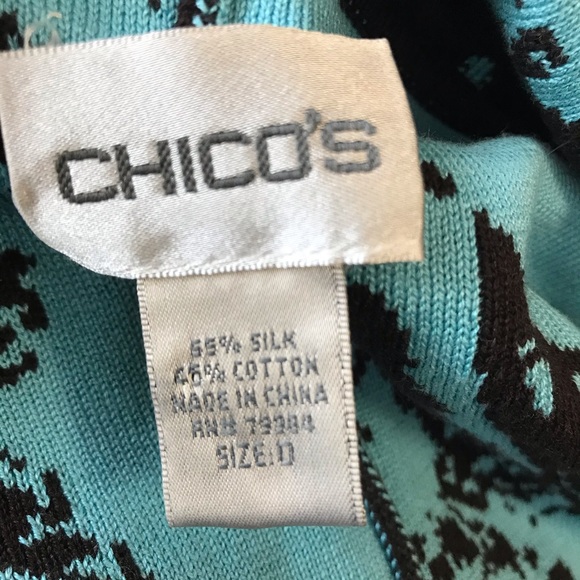 Chico’s cardigan sweater Sz Small/4 - Picture 6 of 7